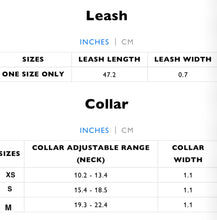 Load image into Gallery viewer, Green collar and leash set
