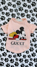Load image into Gallery viewer, Pink Mickey dog shirt

